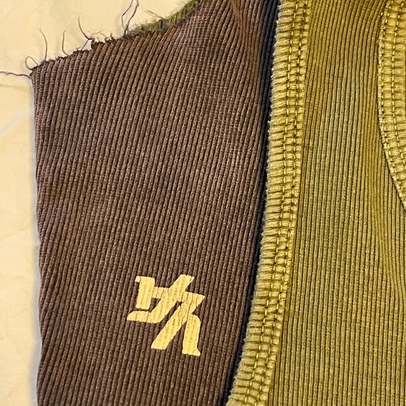 YoungLA Olive Green & Faded Purple Tank Tops - Picture 9 of 9